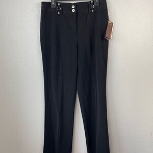 NWT Multiples Black Dress Pants Size 8